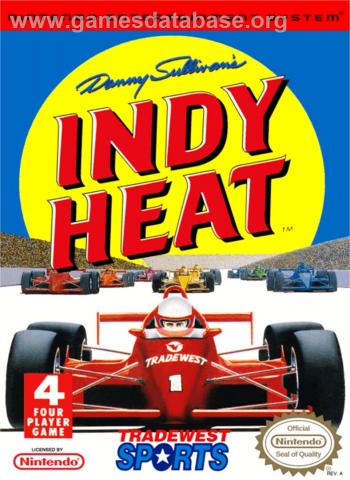 Cover Danny Sullivan's Indy Heat for NES